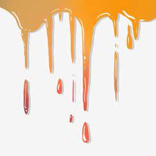 Yellow Paint Dripping From Top To Bottom Hand Painted Cartoon Hand Drawn Original Png Transparent Clipart Image And Psd File For Free Download Drip Painting Yellow Painting How To Draw Hands