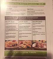 Other items found on the olive garden lunch menu are typical of most other lunch menus â€ soups, salads, and lighter entrees make up the majority even better is that there are various olive garden lunch specials worth taking advantage of. Great Menu Selection Great Soups Picture Of Olive Garden Puerto Rico Tripadvisor