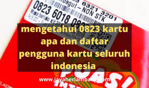 Daftar kode area (hlr) nomor telkomsel terbaru 2021. 0823 Nomor Apa Kartu Apa Dan Daftar Lengkap Daerah Mana