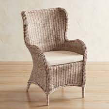 Capella Island Sand Dining Armchair Pier 1 Imports Wicker Dining Chairs Wicker Dining Room Chairs Dining Arm Chair