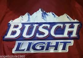 Brand New Busch Light Metal Sign 28 X 17 5 Metal Signs Metal Beer Signs Bud Light Lime