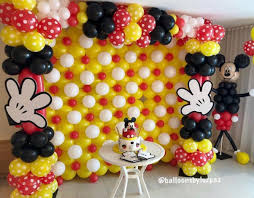 Party Ideas Mickey Mouse Balloons Fiesta Mickey Mouse Mickey Birthday Party