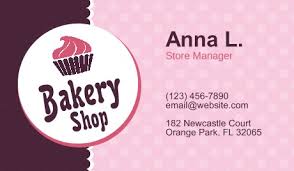 1800businesscards has many templates to choose from in order to find the one that fits you. Bakery Business Cards Citem
