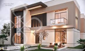 Elegant Modern Villa Ksa Diebstudio Modern Exterior House Designs Contemporary House Exterior Latest House Designs