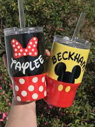See more ideas about mickey, mickey mouse, mickey and friends. Minnie Or Mickey Tumbler Kids Tumbler Tumbler Cups Personalized Custom Tumbler Cups