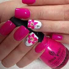 This nail color makes you look more romantic and girlish. Hot Pink Nails Design 2021 Novocom Top