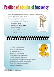 Position Of Adverbs Of Frequency Adverbs Position Of Adverbs Grammar And Vocabulary