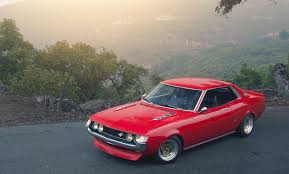 1st gen toyota celica by the mountains クラシックカー トヨタセリカ 車