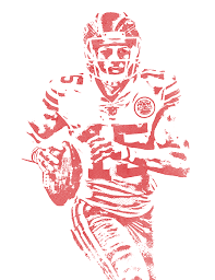 From patrick mahomes to kc wolf there's one for every chiefs kingdom kid! Patrick Mahomes Kansas City Chiefs Water Color Art 11 Greeting Card For Sale By Joe Hamilton