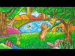 Oleh karena itu, kegiatan menggambar dengan tema pemandangan alam merupakan tema yang sangat favorit bagi pemula dalam mengekspresikan kreativitasnya pada. Cara Mewarnai Gambar Hewan Dengan Crayon Download Kumpulan Gambar