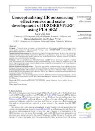 Usually a gpa scales between 1.0 and 4.0, however different countries and universities can have different grading systems. Pdf Conceptualising Hr Outsourcing Effectiveness And Scale Development Of Hroservperf Using Pls Sem