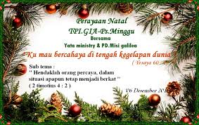 Gki taman cibunut bekerja sama dengan pmi kota madya bandung mengadakan donor darah pada hari minggu 11 maret 2018 di ruang kesehatan. Cantik Contoh Tema Natal Sekolah Minggu Beauty Glamorous