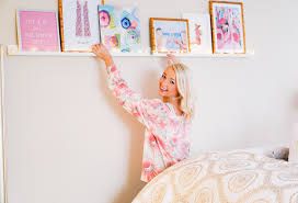 Varying in sizes, shapes, and now even materials modern shelves make perfect wall decorations. 3 Tips For A Floating Shelf Gallery Wall I Believe In Pink