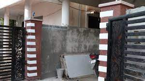 An entrance gate certainly makes a good impression, and if it is sturdy, durable and beautiful, then it will never fail to impress. House Front Gate Design And Pillars Design Granite Design Ideas Home Front Interior Design Price Youtube