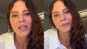 Caso Orelha: Paolla Oliveira chora e pede justiça após morte do animal