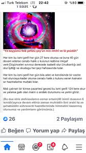 Latife Adli Kullanicinin Alanur Panosundaki Pin Duanin Gucu Dualar Siir Sanati