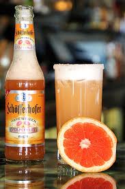 Paloma Aleman 2 Oz Tequila Oz Lime Juice 6 Oz Schofferhofer Grapefruit Beer Salt For Rim Garnish With Grapefruit Cocktail Mezcal Cocktails Cocktail Making