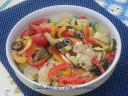 Salade Andalouse Recette Ptitchef Recette Salade Recette Entree
