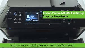 I downloaded a new driver, supposedly. Canon Pixma Mx922 Fax Setup Step By Step Guide Telephone Cables Fax Setup