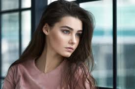 It is pretty common to be withe and have blue eyes. Girl Black Hair Blue Eyes 2560x1707 Wallpaper Teahub Io