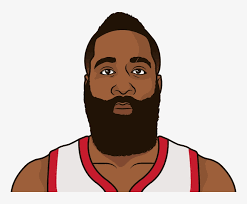 James harden houston rockets nba, beard, face, people, smiley png. James Harden Had A Season High 15 Assists In Houston S James Harden Cartoon Face Transparent Png 750x600 Free Download On Nicepng