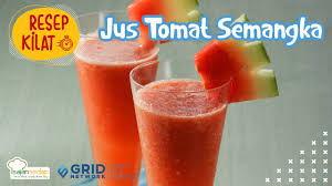 Minum jus lemon dan bawang putih, ini yang terjadi pada tubuh pernahkah anda mengkonsumsi jus lemon dicampur dengan. Resep Jus Tomat Semangka Resep Jus Sehat Buat Menurunkan Kolesterol Youtube
