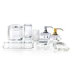 Canisters are ideal for cotton balls or shaving kits. Decor Walther Kristall Kr Ssp Soap Dispenser Ambientedirect