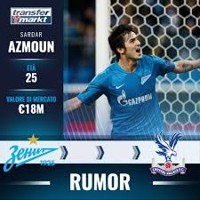 .yuri zhirkov (5) wilmar barrios (27) magomed ozdoev (21) aleksandr erokhin (92) daniil shamkin (38) leon musaev (8) malcom (7) sardar azmoun (22) artem dzyuba (11) sardar azmoun. Transfermarkt It On Twitter Crystal Palace Su Sardar Azmoun L Iraniano Dello Zenit E Uno Dei Nomi Sul Taccuino Della Lazio E Del Suo Ds Tare Tmmercato Calciomercato Https T Co 86tyyzt6it