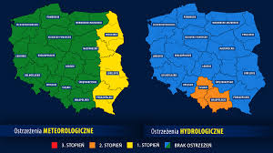 Pogoda, możliwy gwałtowny wzrost stanu rzek. Ulewny Deszcz I Wysoki Stan Wody W Rzekach Imgw Wydal Ostrzezenia