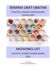 Taat, off jalan tun abdul razak 80100 johor bahru, malaysia hotline: Formulary Hpjb 2020 Flip Ebook Pages 1 50 Anyflip Anyflip