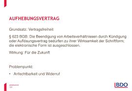 Bitte um einen aufhebungsvertrag muster sehr geehrte/r herr/frau xyz, wie bereits mit ihnen besprochen, bitte ich sie um die aufhebung meines beschäftigungsverhältnisses zum xx.yy.zzzz. Arbeitsrecht Fakultat Fur Betriebswirtschaft Ppt Herunterladen