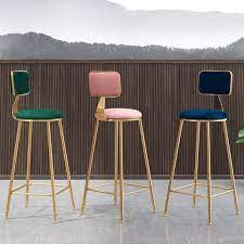 Ships free orders over $39. Metal Wire Side Chair Gold Finish With Backrest Bar Counter High Stool Low Backrest Low Stool In Bar Chairs From Fu Modern Bar Stools Bar Chairs Bar Stools