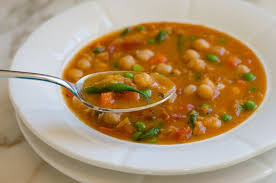 If You Re In Need Of A Little Winter Pick Me Up This Soul Satisfying Soup Is Just The Ticket An Vegetable Soup Recipes Lentil Vegetable Soup Canned Chickpeas