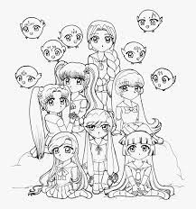 Here is coloring pages of princess and heroes from girls movies. 28 Collection Of Cute Kawaii Girl Coloring Pages Kawaii Girl Colouring Page Hd Png Download Transparent Png Image Pngitem