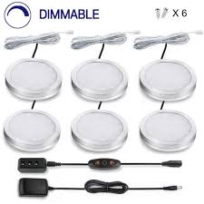 lit path led cabinet puck lighting