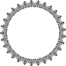 Download Floral Circle Halo Public Domain Vectors