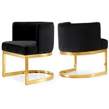 Victor Upholstered Dining Chair Allmodern In 2020 Velvet Dining Chairs Upholstered Dining Chairs Dining Chair Upholstery