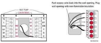 How to wire honeywell wall or room thermostats how to wire a honeywell room thermostat. Honeywell Visionpro Th8000 Series Installation Manual