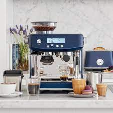 The barista express allows you to grind the beans right before extraction for full flavour and precise temperature control (pid) ensures optimal espresso extraction. Breville Canada Introducing A New Color To Our Collection And Your Kitchen The Timeless Damson Blue A Sophisticated And Modern Shade Damson Blue Will Add A Contemporary Lift To Your