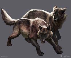 Dire Wolf Dire Wolf Smilodon Prehistoric Animals