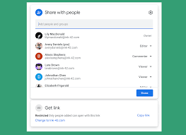 Since there's no way to remove yourself from the share, you're stuck with it. Google Is Introducing An Update To Google Drive Docs And Sheets Apps Permissions Window To Make File Sharing Less Complicated Digital Information World
