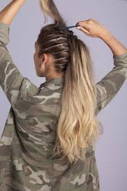 A long mohawk for your curly hair may be exactly what you need to feel confident again. How To Do A Fauxhawk On Long Hair Tutorial Long Hair Mohawk Braids For Long Hair Medium Hair Styles