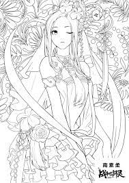Find more coloring pages online for kids and adults of adult anime girls coloring pages to print. ç‰§ç«¥çš„çŸ­ç¬›çš„åˆ†äº« Uchor Com Coloring Books Cute Coloring Pages Anime Lineart