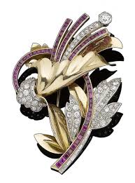 Bonhams A Ruby And Diamond Clip Brooch Retro Jewelry Jewelry Jewelry Art