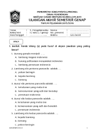 Mulai tahun ini kami menghadirkan soal ukk sesuai dengan kurikulum 2013 yang diupdate setiap tahunnya. Top Pdf Kumpulan Soal Latihan Ukk Pkk Pat Kelas 1 2 3 4 Dan 5 Sd Mi Kelas 1 Tema 5 123dok Com