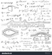 Aerodynamics Law Theory And Physics Mathematical Formula Equation Doodle Handwriting Icon In White Isolated Background Wit Physics Physics Formulas Ap Physics