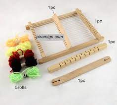 hali dokuma tezgahi duz diy with yarn loom diy loom knitting