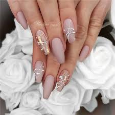 #tumblr nails #ballerina nails #coffin nails #nail ideas #matte nails #white nails #classy nails #simple nails #long nails #gel nails #nail polish. Top 30 Cute Gel Nails Designs Must Try Gel Nail Ideas