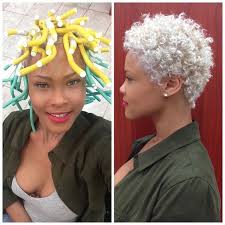 Natural Hairstyles For Short Gray Hair Natural Hair Styles Short Hair Styles Hair Styles