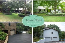 Before and after painted brick homes. White Painted Brick Exterior Before And After Bella Tucker